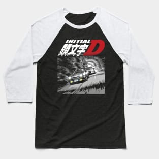 AE86 Corolla vs evo 5 Tandem Drifting Racing Baseball T-Shirt